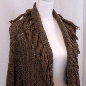 Free People Fringe Cardigan